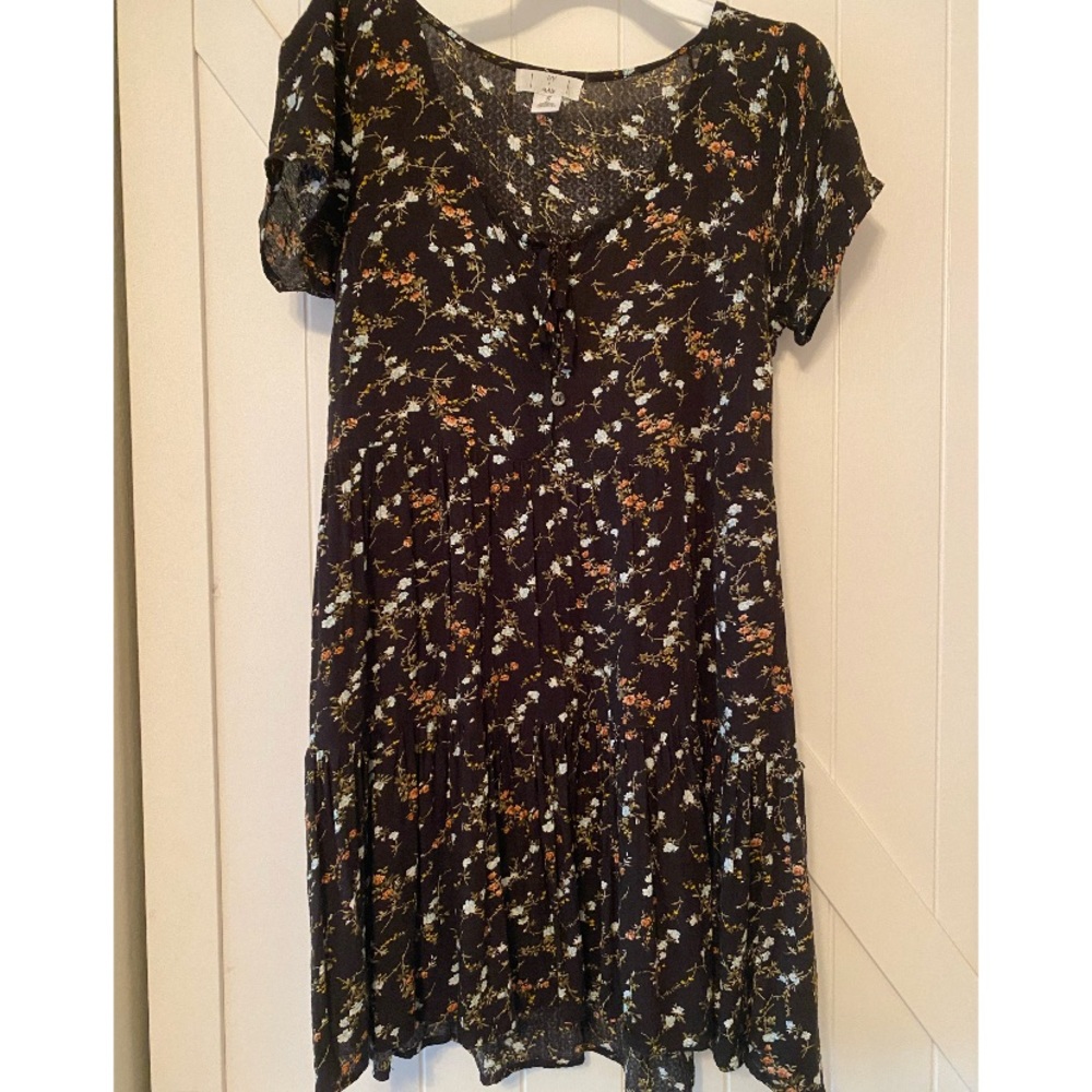 Cute Baby Doll Floral Dress